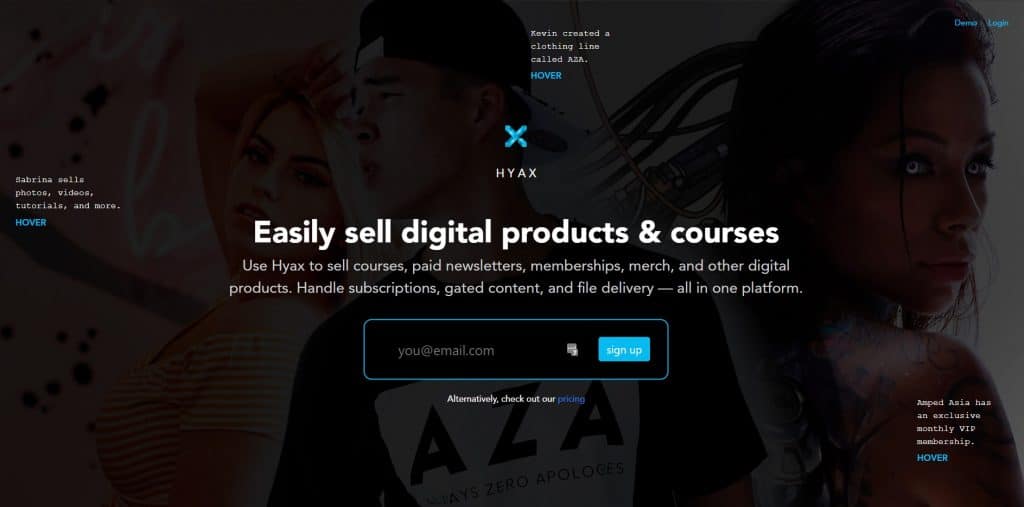 Sales funnel, landing page, and store in one.