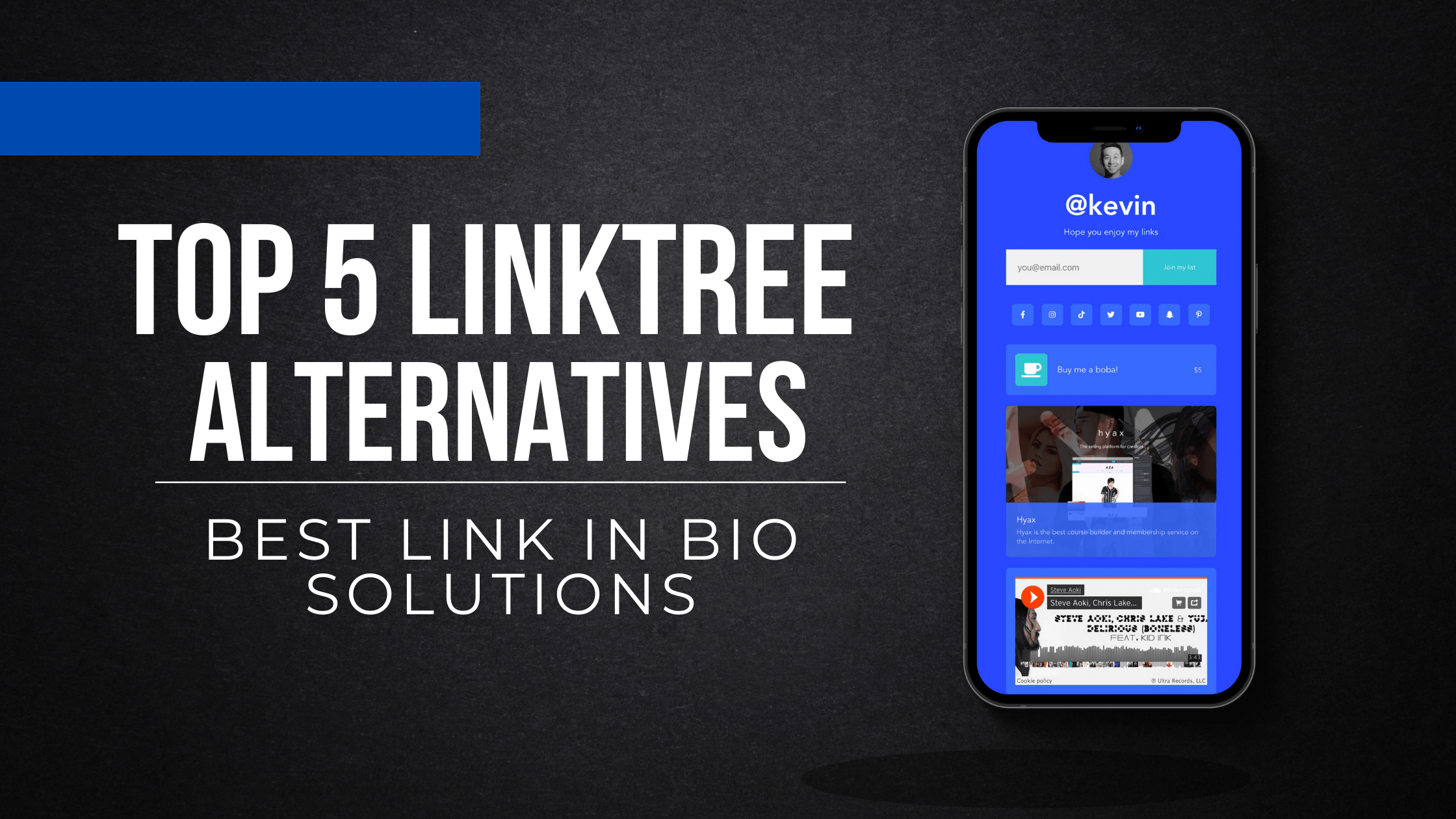 Top 5 LinkTree Alternative Tools That Solve Link-In-Bio Issue