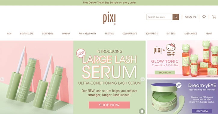 Pixi Beauty eCommerce Agency