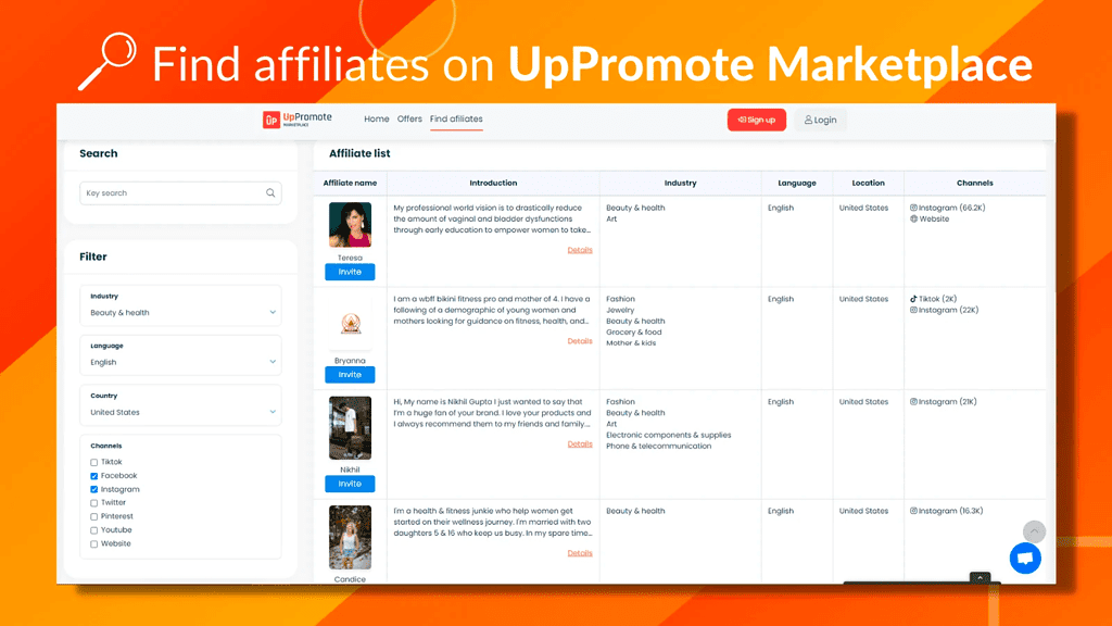 uppromote shopify app for affiliate marketing