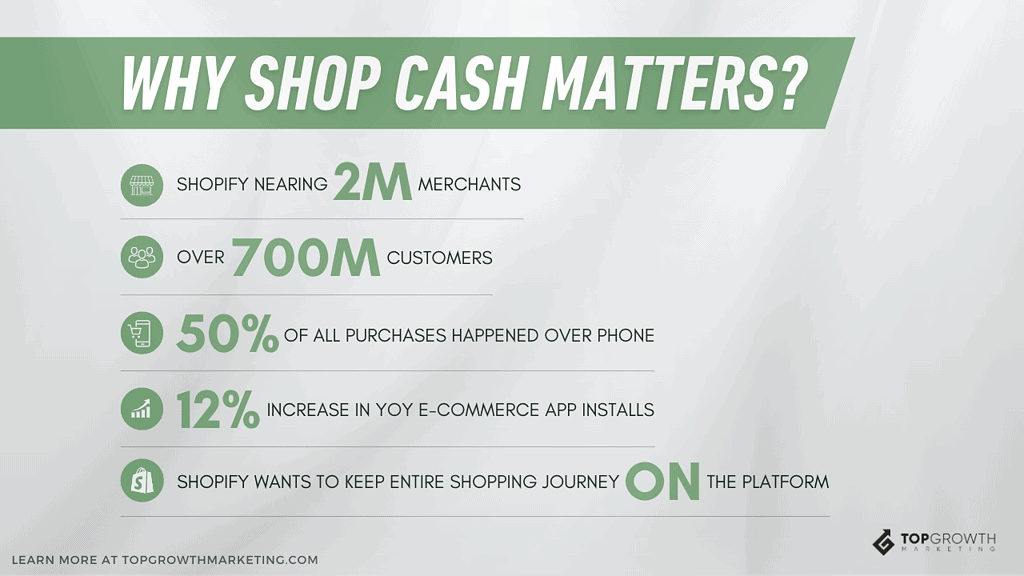 why shop cash matters?