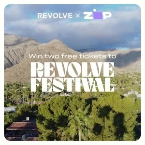 revolves ecommerce giveaway example