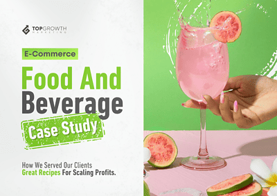 Food and beverages ecommerce case study.