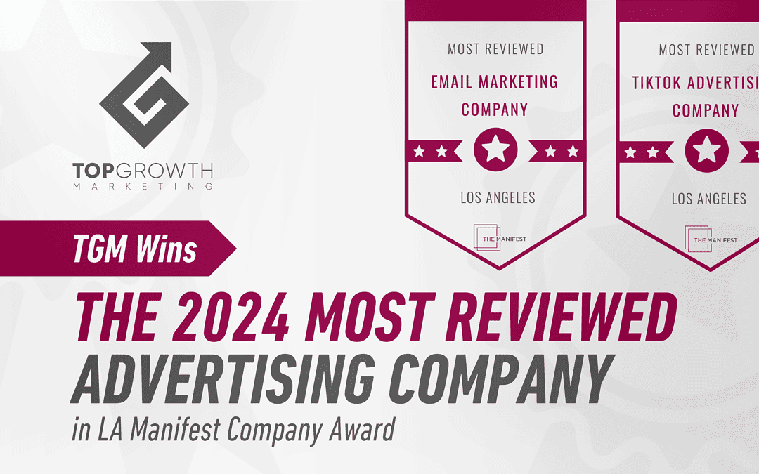 TGM Gets 3rd The Manifest Award for LA’s Most Reviewed Advertising Partner in 2024