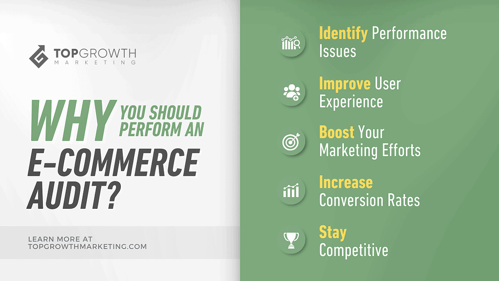 why you should perform an ecommerce audit