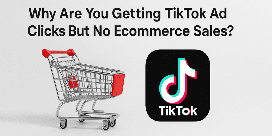 Why Are You Getting TikTok Ad Clicks But No Ecommerce Sales?