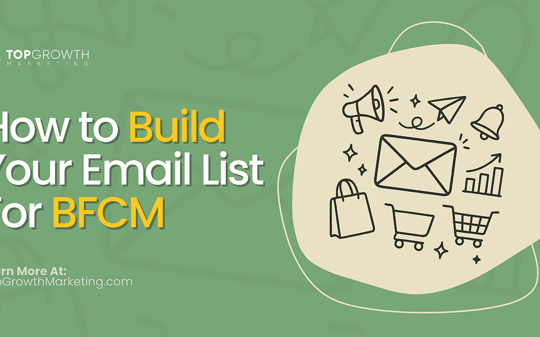 How To Build Your Email List for Black Friday?