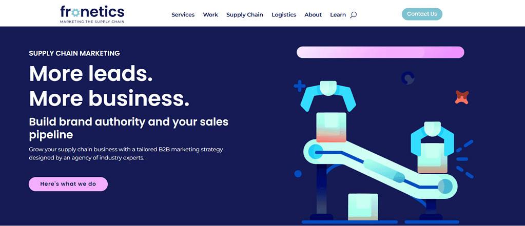 warehousing ads agency in the us logistics marketing 