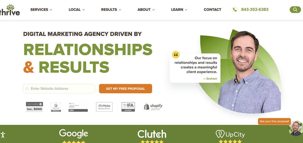 fitness equipment and apparel thrive agency