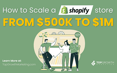 How to Scale a Shopify Store from $500K to $1M (Without Breaking What’s Already Working)