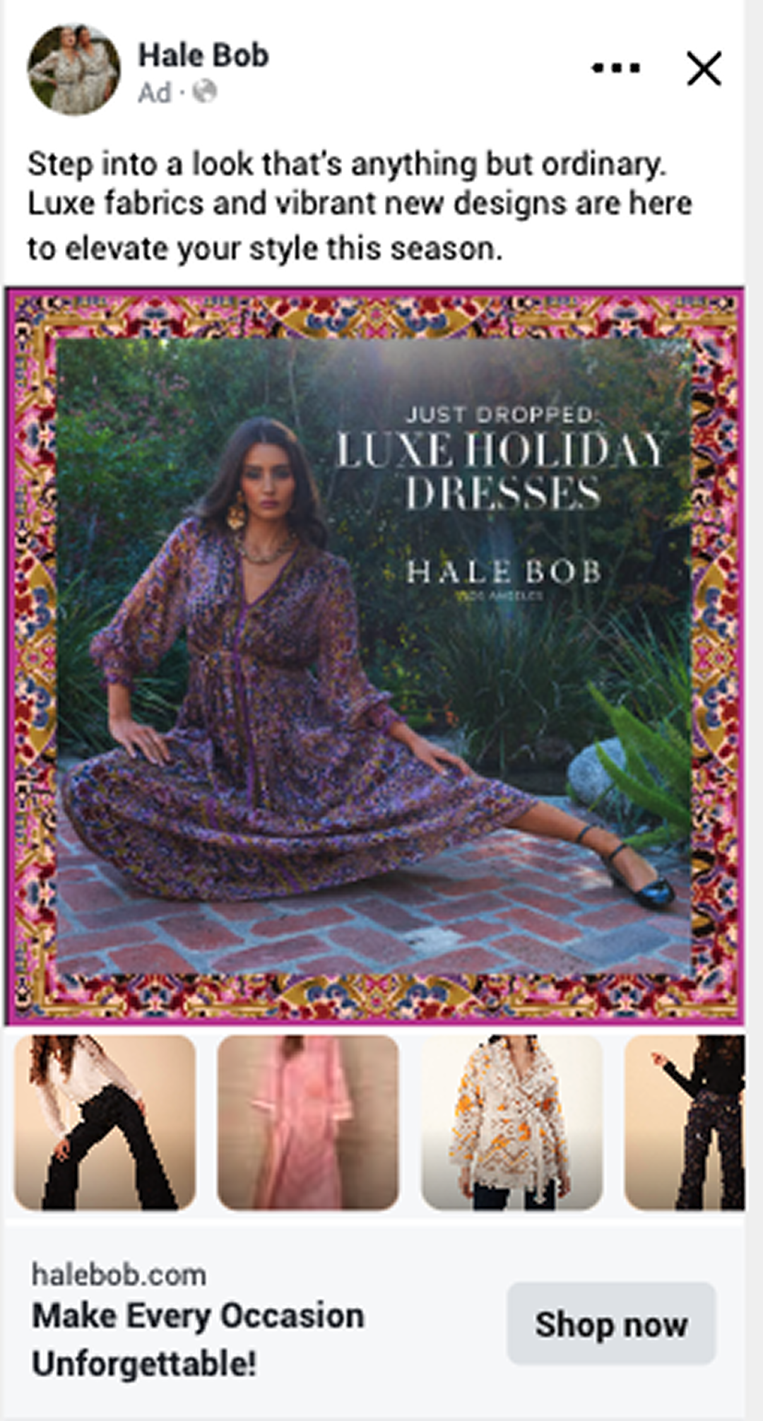 Hale Bob ad example