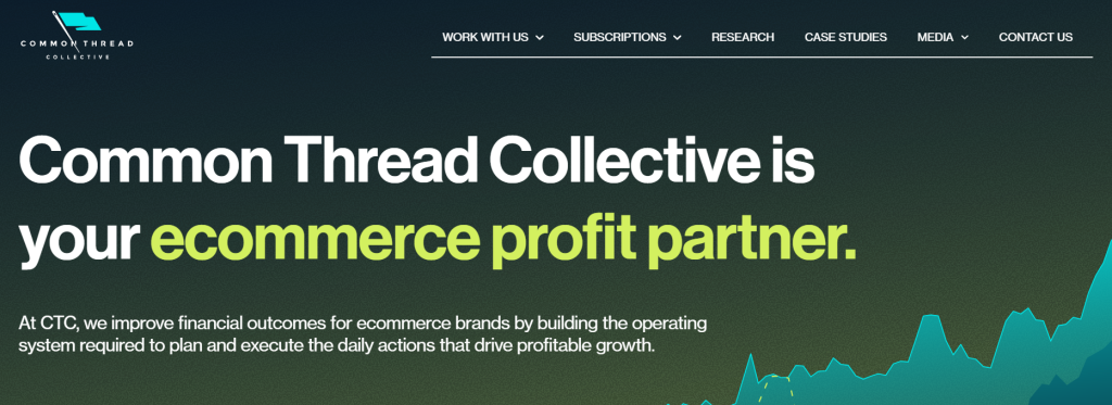 Common Thread Collective (CTC) website homepage screenshot