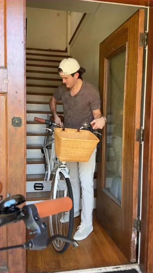 Retrospec Facebook ad - creator whitelisted bike lifestyle