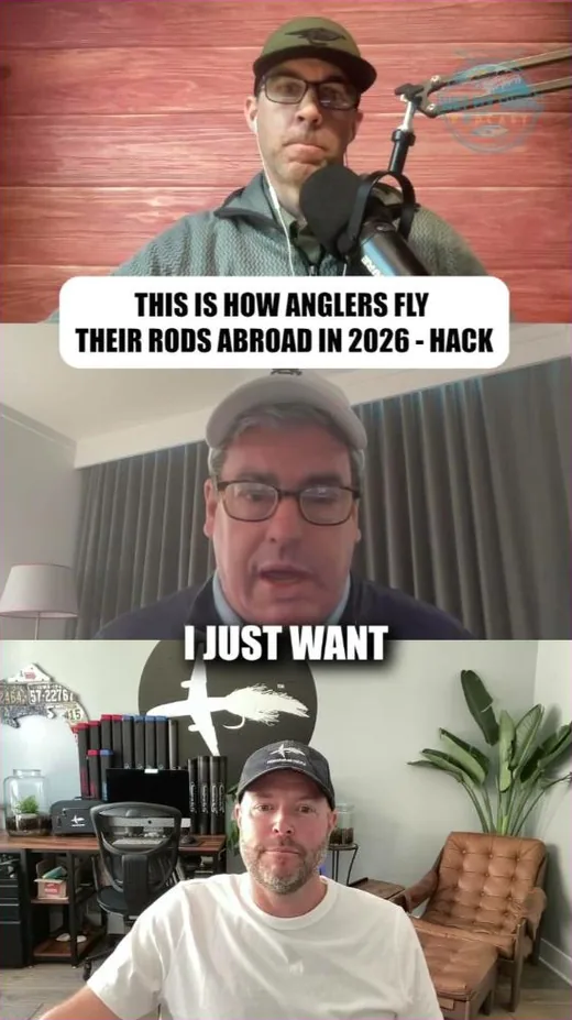 Pescador on the Fly Facebook ad - flying with fly rods hack
