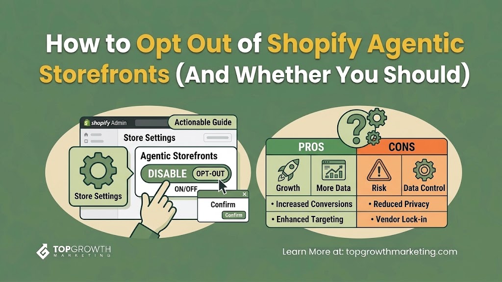 How to Opt Out of Shopify Agentic Storefronts (And Whether You Should)